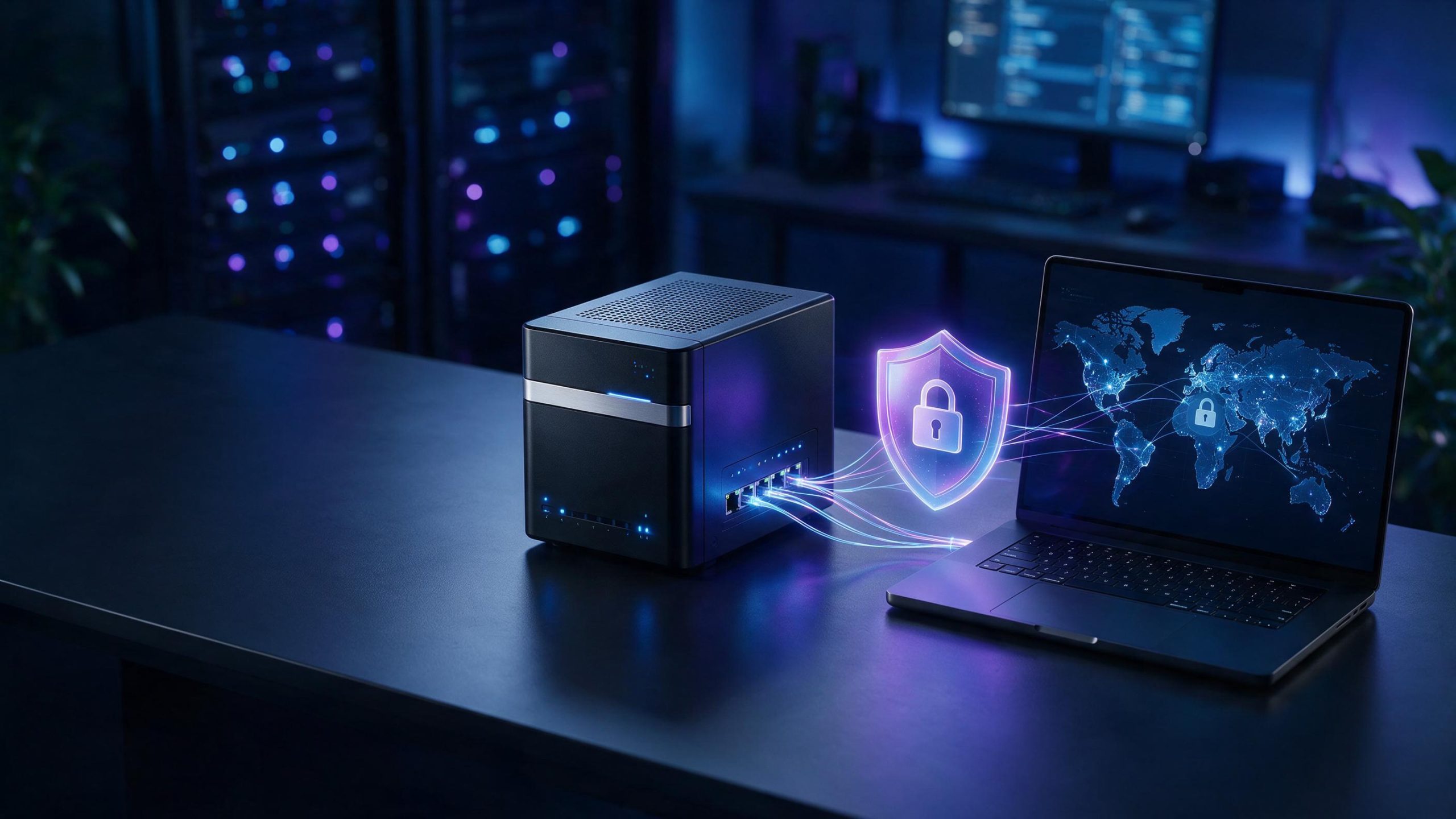 WireGuard na Synology DS918+ z DSM 7.4.1